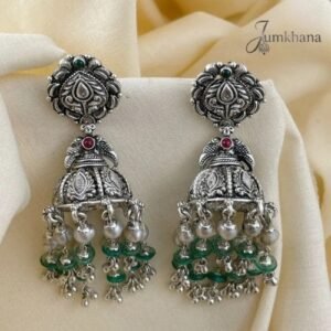 Traditional Oxidised Jumka