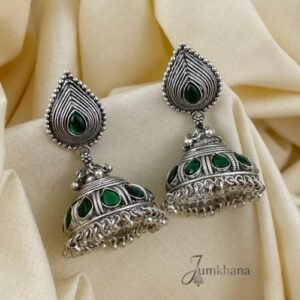 Ethnical Oxidised Jumka